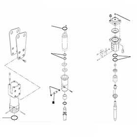 106-7656 Toro Dingo KIT-SEAL